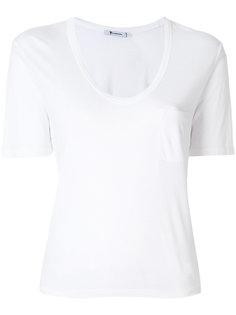 Cropped T-shirt with Pocket T By Alexander Wang