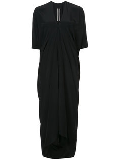 свободное платье с запахом Rick Owens