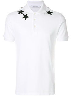 рубашка-поло со звездами  Givenchy