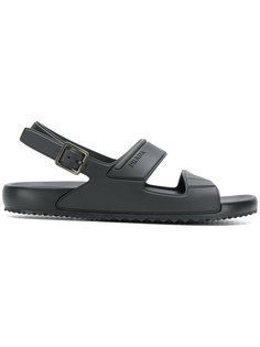 сандалии с двумя ремешками Prada