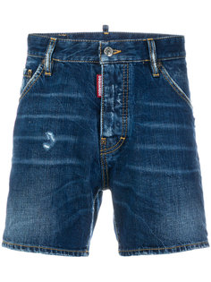 джинсовые шорты Dsquared2