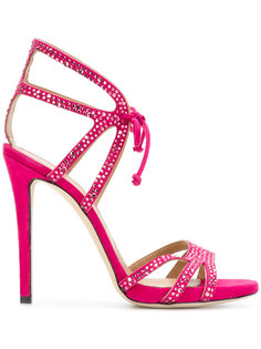 crystal-embellished strappy sandals Marc Ellis