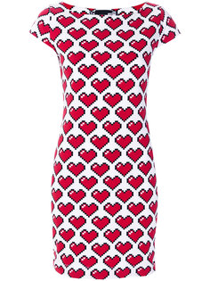 платье с сердцами Love Moschino