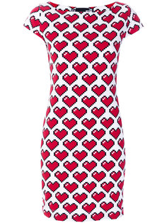 платье с сердцами Love Moschino
