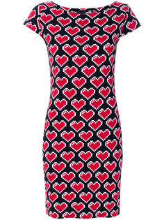 платье с сердцами Love Moschino