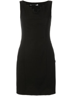короткое приталенное платье Love Moschino