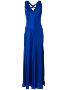 платье без застежки с глубоким декольте Alberta Ferretti