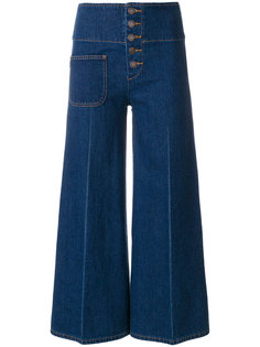 укороченные брюки  с завышенной талией Marc Jacobs