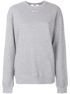толстовка с логотипом MSGM
