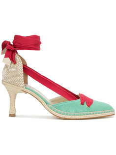 туфли со шнуровкой Manolo X Castaner