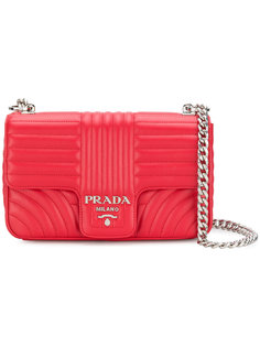 стеганая сумка на плечо Prada