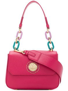 сумка на плечо с цепочными деталями Salvatore Ferragamo