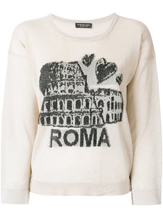 свитер с вышивкой Roma Twin-Set