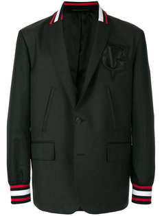 пиджак с контрастной отделкой Givenchy