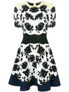 платье с цветочным принтом  Alexander McQueen
