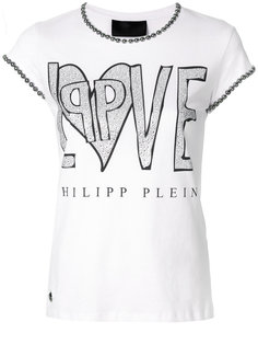 футболка с заплаткой Love Philipp Plein