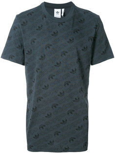 футболка с монограммным узором Adidas Originals Adidas Originals