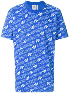 футболка с монограммным принтом Adidas Originals Adidas Originals