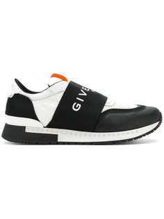 кроссовки с логотипом на ремешке Givenchy