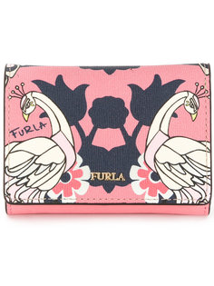 бумажник с принтом птиц Furla