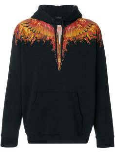 толстовка с капюшоном Flame Wings Marcelo Burlon County Of Milan
