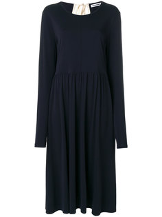 расклешенное платье  Jil Sander