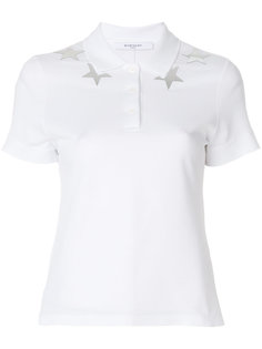рубашка-поло со звездами с зеркальным эффектом Givenchy