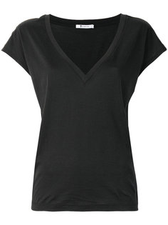 футболка с V-образным вырезом T By Alexander Wang