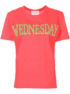 футболка Wednesday Fluo Alberta Ferretti