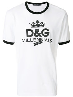 футболка с принтом Millennials Dolce &amp; Gabbana