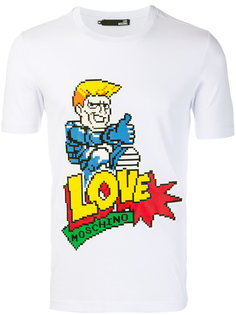 футболка 8-bit Love Moschino