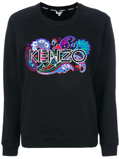 толстовка с вышитым логотипом  Kenzo