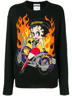 свитер Betty Boop Moschino