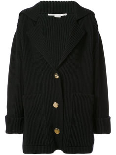 пальто-кардиган в рубчик  Stella McCartney