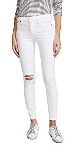 Blank Denim Mid Rise Skinny Ankle Jeans