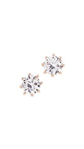 Eddie Borgo Circle Estate Earrings