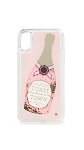 Kate Spade New York Champagne Glitter iPhone X Case