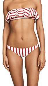 Milly Stripe Swim St. Lucia Bottoms