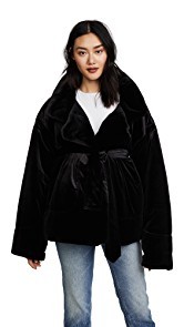 Norma Kamali Sleeping Bag Short Coat