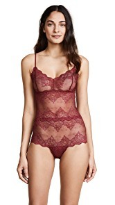 Only Hearts So Fine Lace Cheeky Bodysuit