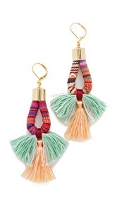 Shashi Small Pink Marlee Earrings