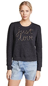 SUNDRY Just Love Sweatshirt