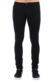 Джинсы прямые Carhartt WIP Rebel Pant Black Stone Washed
