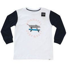 Лонгслив детский Quiksilver Lsteeboypromagn White