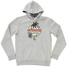 Толстовка кенгуру детская Quiksilver Myohlahoodyouth Light Grey Heather