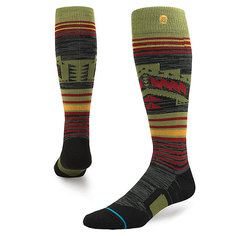 Носки высокие Stance Snow Smoke Shack Olive