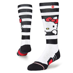 Носки высокие детские Stance Snow Hello Kids White