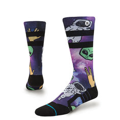 Носки высокие Stance Snow Space Out Kids Purple