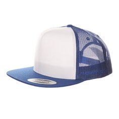 Бейсболка с сеткой Flexfit 6005FW Royal/White