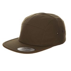 Бейсболка пятипанелька Flexfit 7005 Olive
